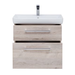 Тумба подвесная Dreja.Rus Q MAX 70 под умывальник Q-70, дуб кантри